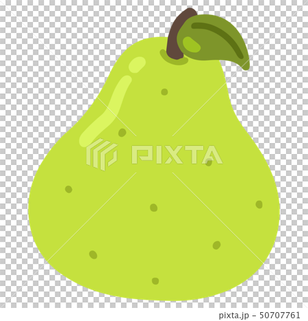 Pear No Outline Stock Illustration