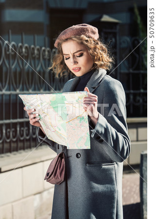 Cute young beautiful curly confused caucasian Cute young beautiful curly confused caucasian 50709635