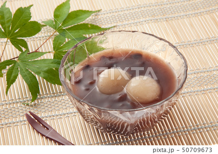 冷やし白玉ぜんざい 50709673