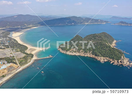 幸島と石破海岸の上空から 50710973
