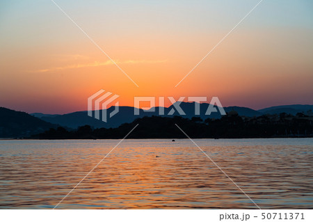 Sunset on Lake Pichola 50711371