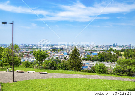 【東京都】多摩市 桜ヶ丘公園からの街並み 【東京都】多摩市 桜ヶ丘公園からの街並み 50712329