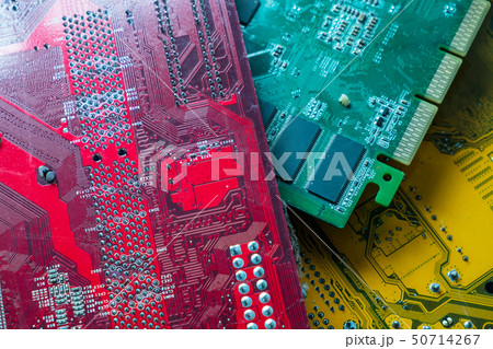 Dust on Mainboard Computer Processor. Dust on Mainboard Computer Processor. 50714267