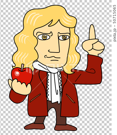 Newton-make a finger - Stock Illustration [50715065] - PIXTA