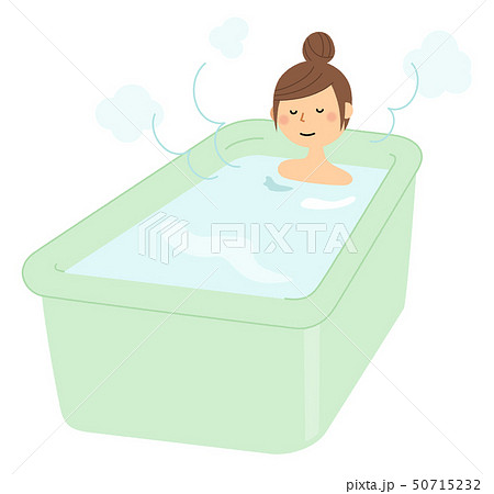 若い女性　バスタイム　お風呂 50715232