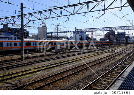 横浜線ホームから見た八王子駅構内 横浜線ホームから見た八王子駅構内 50715362