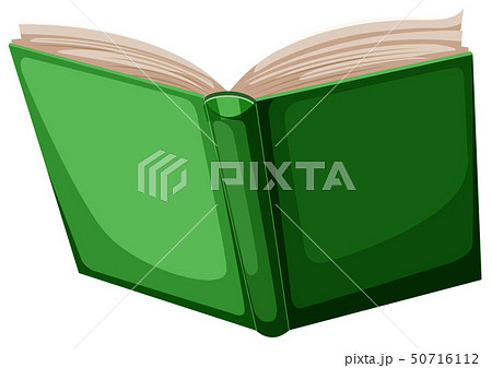 green isolated book background green isolated book background 50716112