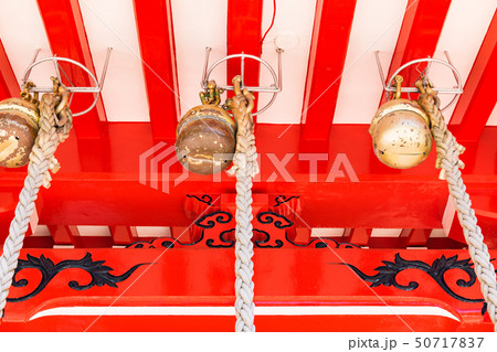 鹿島御児神社拝殿の鈴 50717837