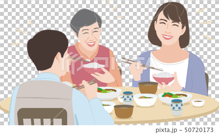 膳食4（家庭聚餐，母親（婆婆）和夫婦） 50720173