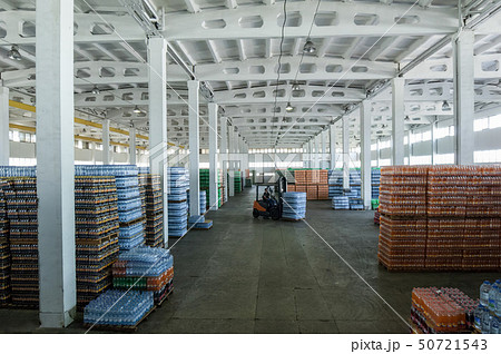 large warehouse with drinks 50721543