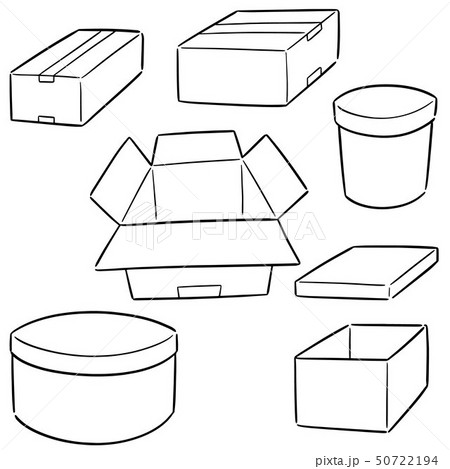 vector set of box vector set of box 50722194