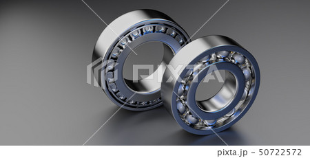 3D rendering. Automotive bearings auto spare parts. 50722572