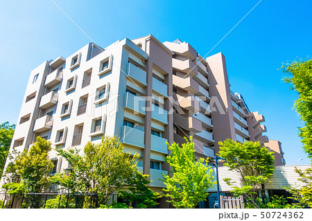 大規模修繕後のマンション 50724362