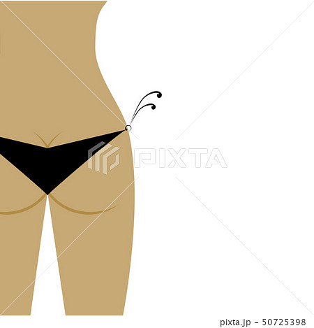Bikini bottom for your design, view back Bikini bottom for your design, view back 50725398