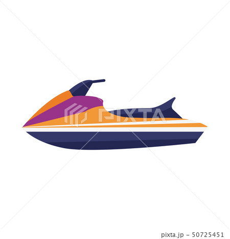 Water Jet Ski Scooter Icon 50725451