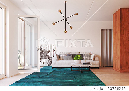modern  living interior design. 50726245