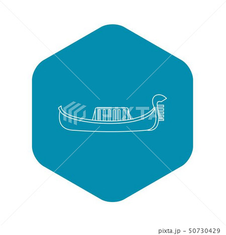 Gondola icon, outline style Gondola icon, outline style 50730429