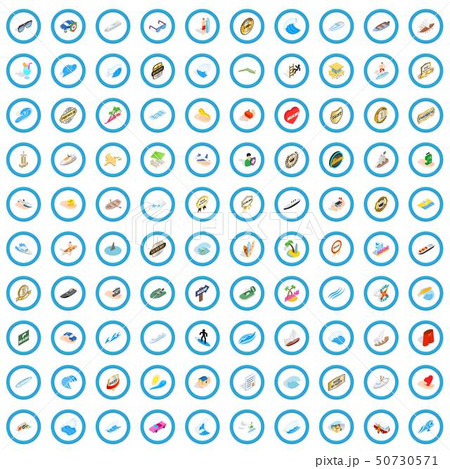 100 boat icons set, isometric 3d style 100 boat icons set, isometric 3d style 50730571