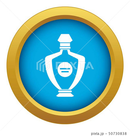 Perfume icon blue vector isolated 50730838