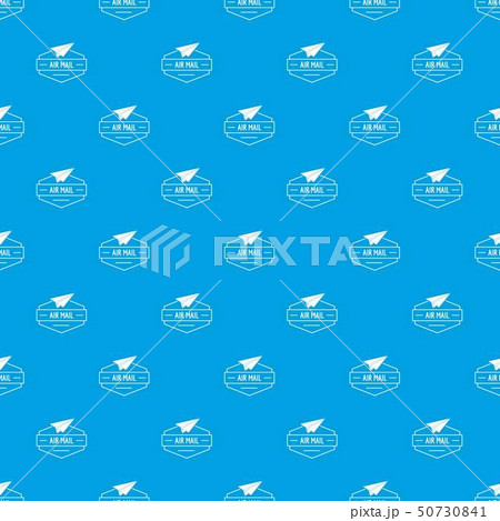 Delivery airplane pattern vector seamless blue 50730841