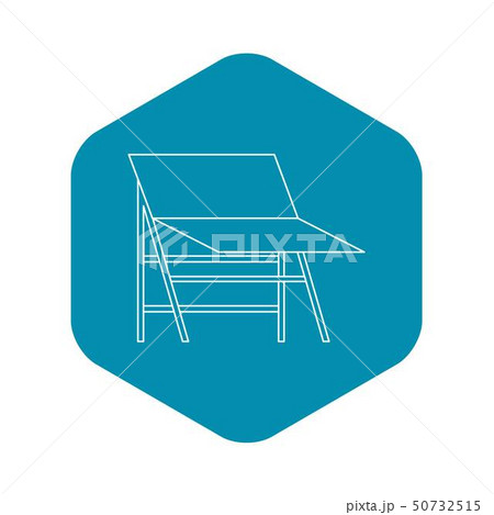 Photo studio screen icon, outline style Photo studio screen icon, outline style 50732515