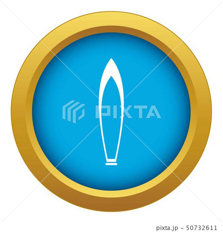 Boat icon blue vector isolated Boat icon blue vector isolated 50732611