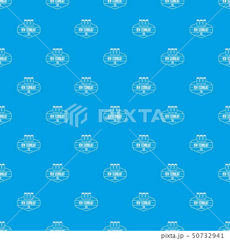 Microchip pattern vector seamless blueのイラスト素材 [50732941] - PIXTA
