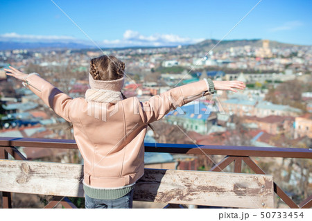 Old city, new Summer Rike park, river Kura, the European Square and the Bridge of Peace 50733454