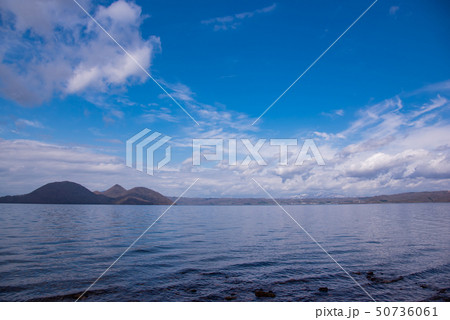 北海道　洞爺湖八景　壮瞥温泉からのながめ 50736061