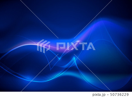 Illustration Abstract glowing neon light effect Illustration Abstract glowing neon light effect 50736229