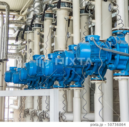 industrial pipes and engine 50736864