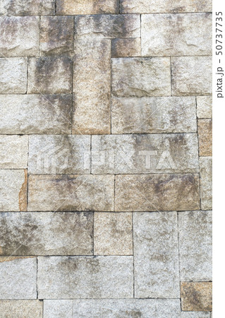 ストーン柄の背景素材　テクスチャー  50737735