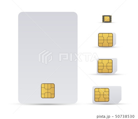 Mobile phone sim card 50738530