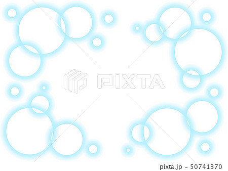 水 泡 イメージ 抽象的 イラスト グラデーションのイラスト素材