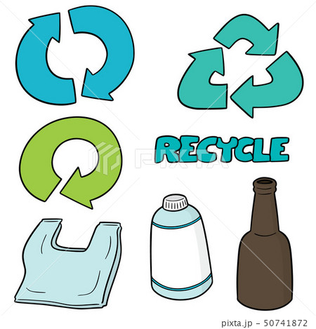 vector set of recycle icon vector set of recycle icon 50741872