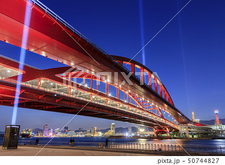 神戸の夜景・神戸大橋 50744827