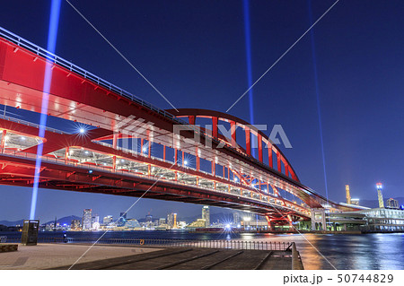 神戸の夜景・神戸大橋 50744829