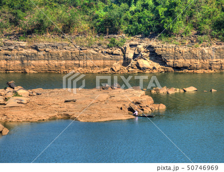 Landscape Pakmun Dam at A.Khong Chiam, Ubon Ratcha Landscape Pakmun Dam at A.Khong Chiam, Ubon Ratcha 50746969