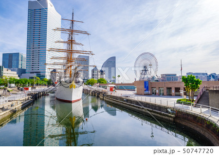 横浜みなとみらい都市風景 50747720