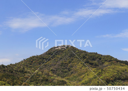 桜咲く浦島伝説の「紫雲出山」を詫間湾側から見る 桜咲く浦島伝説の「紫雲出山」を詫間湾側から見る 50750434