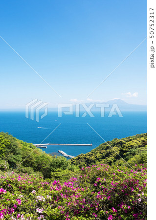 春の海と山 50752317