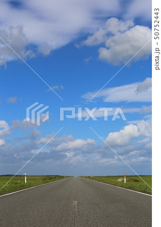 北海道　猿払　村道エサヌカ線 50752443
