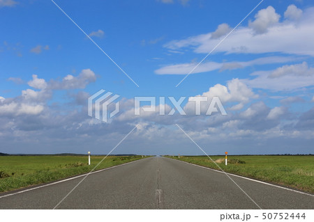 北海道 猿払 村道エサヌカ線 北海道 猿払 村道エサヌカ線 50752444