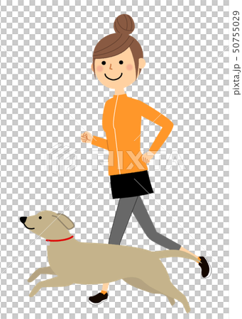 Young woman jogging 50755029