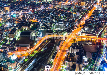 《大阪府》大阪・都市夜景 50755107