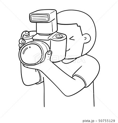 vector of photographer 50755129