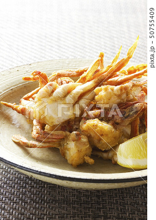 ワタリガニの唐揚げ34 50755409
