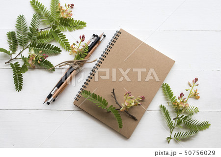 notebook planner for business work on white notebook planner for business work on white 50756029