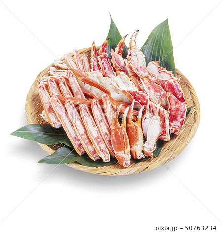 たらばがに-ずわいがに（バック白飛ばし、影イキ） 50763234