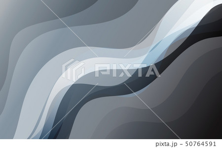 Shade of gray wave abstract background 50764591